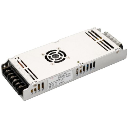 Блок питания для светодиодной ленты Piton 12В 25А 300Вт IP20 P300FKS-12V картинка 